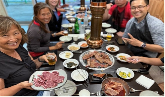 한우자조금관리위원회 제공 외국인 관광객 대상 인바운드 연계 한우 체험 행사 사진